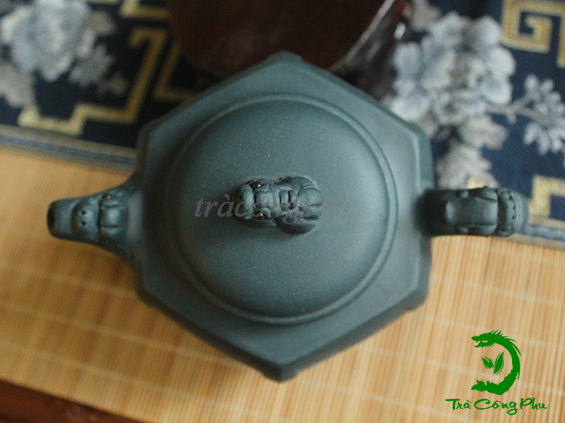 Ấm Tử Sa Lục Phương - ATS1203